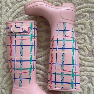 Women’s Original Tall Rock Tartan Hunter Boots